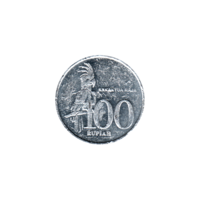 Preview 100 Rupiah, 2003 reverse