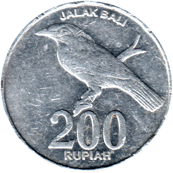 200 Rupiah, 2003 Reverse
