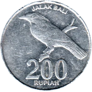 Preview 200 Rupiah, 2003 reverse