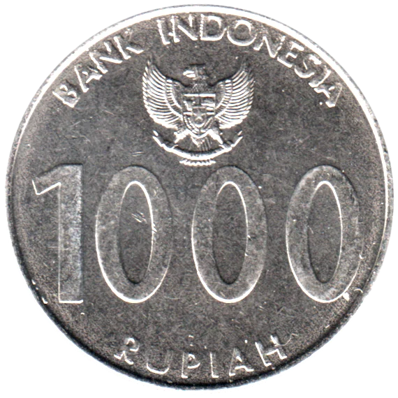 1000 Rupiah, 2010 Reverse