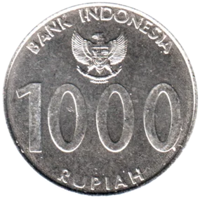 Preview 1000 Rupiah, 2010 reverse