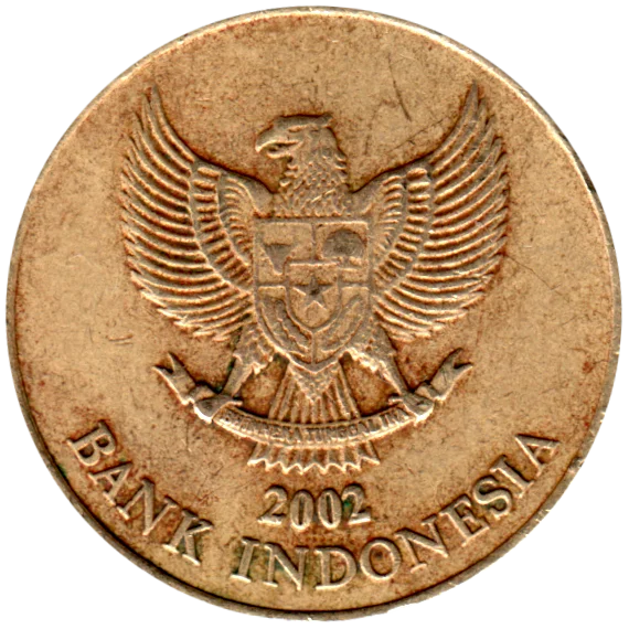 500 Rupiah, 2002 Obverse