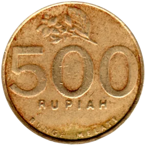 Preview 500 Rupiah, 2002 reverse