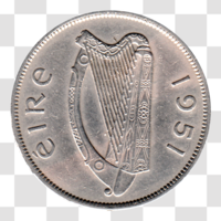 Preview 2½ shillings, 1951 obverse