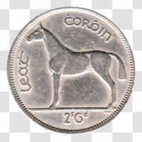 Preview 2½ shillings, 1951 reverse