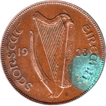 Preview 1 pingin, 1928 obverse