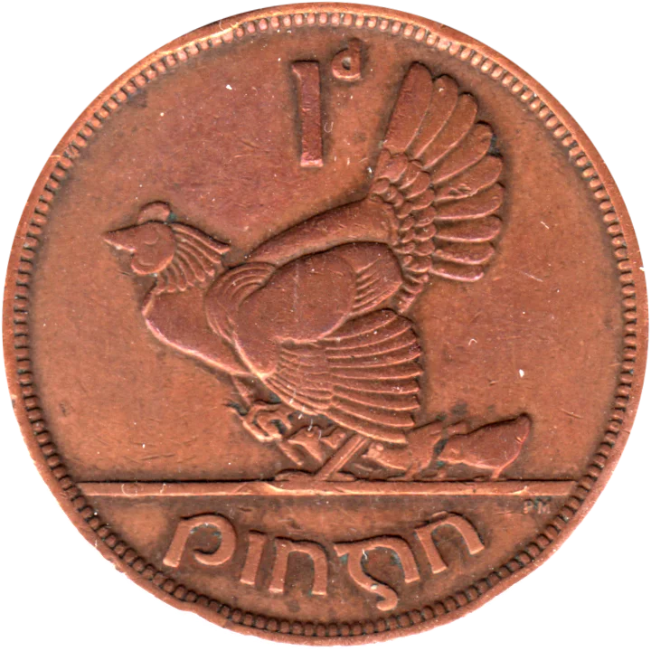 1 pingin, 1942 Reverse