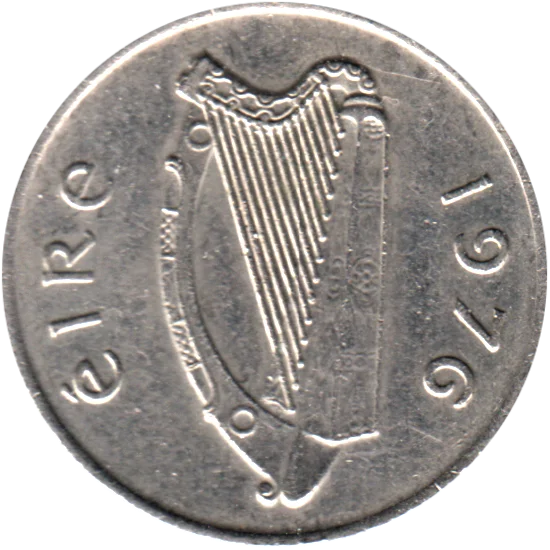 5 pinginí, 1976 Obverse