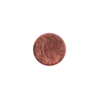 Preview ½ pingin, 1975 obverse