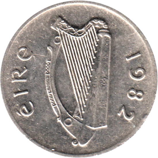 5 pinginí, 1982 Obverse