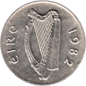 Preview 5 pinginí, 1982 obverse