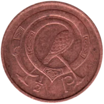 Preview ½ pingin, 1971 reverse