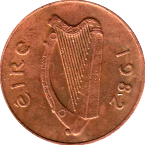 Preview 2 pinginí, 1982 obverse
