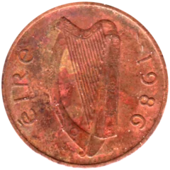 Preview 1 pingin, 1986 obverse