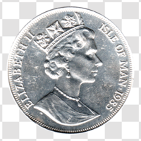 Preview 25 pence, 1985 obverse