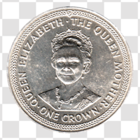 Preview 25 pence, 1985 reverse