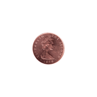 Preview ½ penny, 1976 obverse