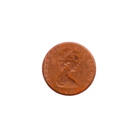 Preview 1 penny, 1975 obverse
