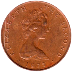 Preview 1 penny, 1975 obverse