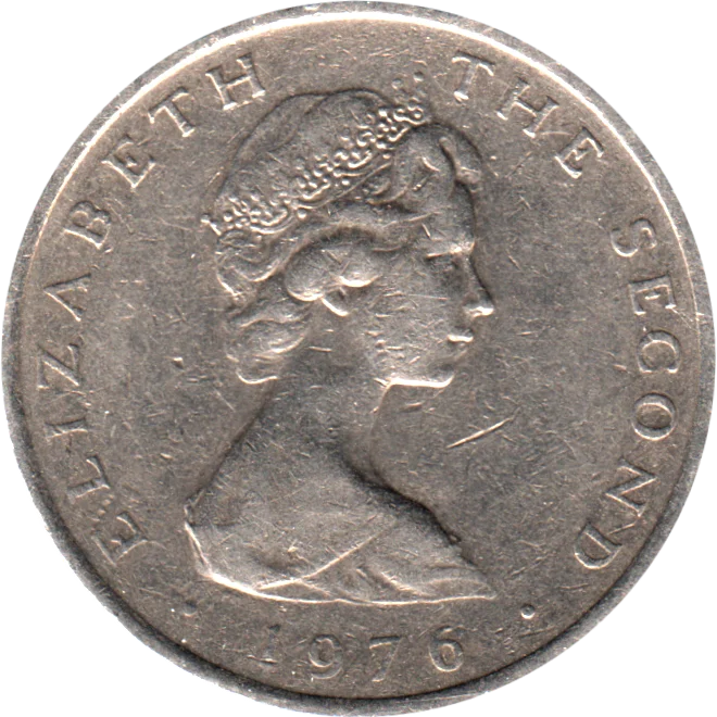 10 pence, 1976 Obverse