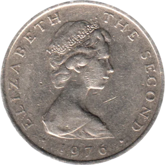 Preview 10 pence, 1976 obverse