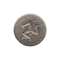 Preview 10 pence, 1976 reverse