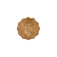 Preview 1 anna, 1945 obverse