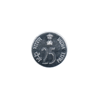 Preview 25 paise, 1988 reverse