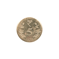 Preview 5 Rupees, 2014 reverse