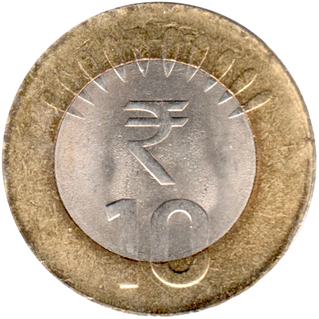 10 Rupees, 2013 Reverse