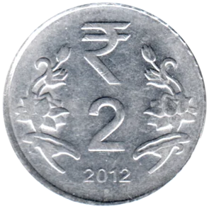 Preview 2 Rupees, 2012 reverse