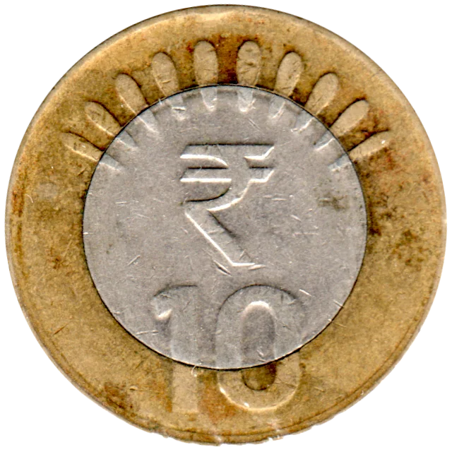 10 Rupees, 2012 Reverse