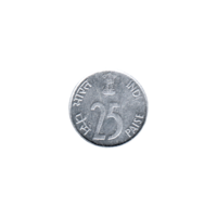 Preview 25 paise, 1998 reverse
