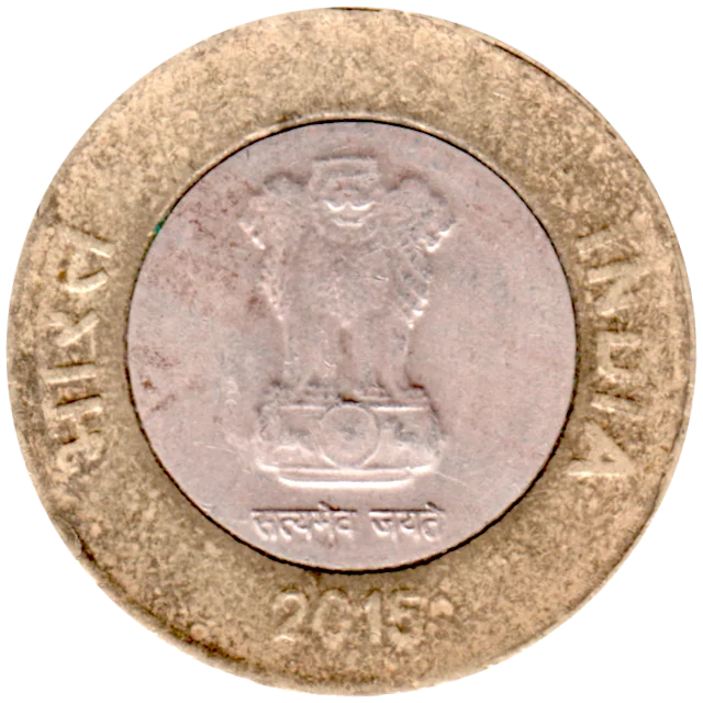 10 Rupees, 2015 Obverse