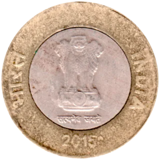 Preview 10 Rupees, 2015 obverse
