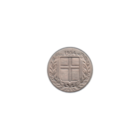Preview 25 aurar, 1954 obverse