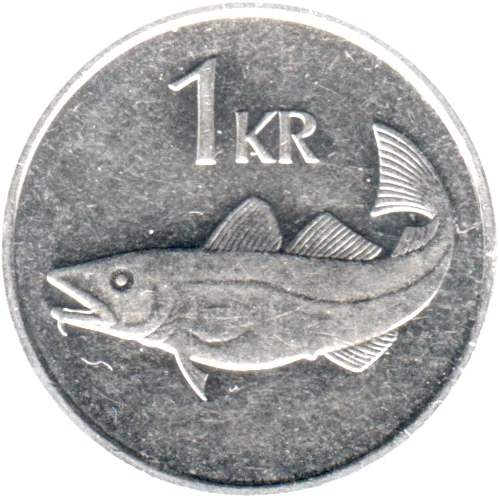1 Króna, 2007 Reverse