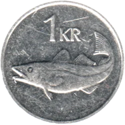 Preview 1 Króna, 2011 reverse