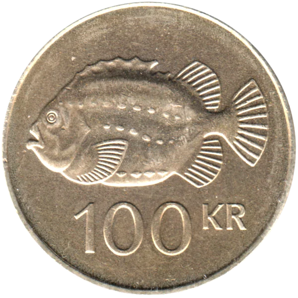 100 Krónur, 2011 Reverse