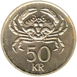Preview 50 Krónur, 2005 reverse