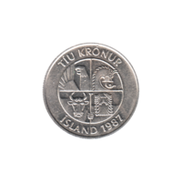 Preview 10 Krónur, 1987 obverse