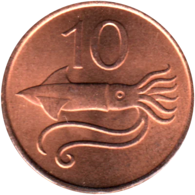 10 aurar, 1981 Reverse