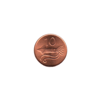 Preview 10 aurar, 1981 reverse