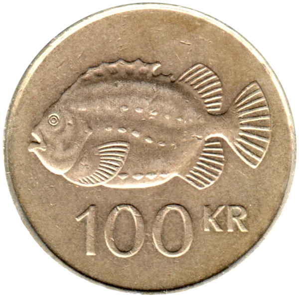 100 Krónur, 2007 Reverse