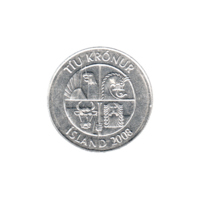 Preview 10 Krónur, 2008 obverse