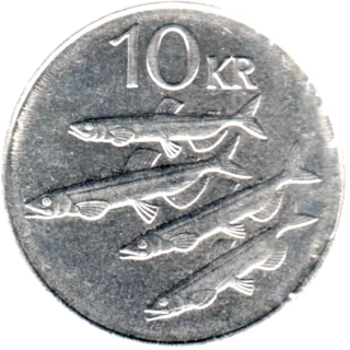 Preview 10 Krónur, 2008 reverse