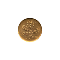 Preview 20 Lire, 1978 reverse