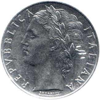 Preview 100 Lire, 1969 obverse