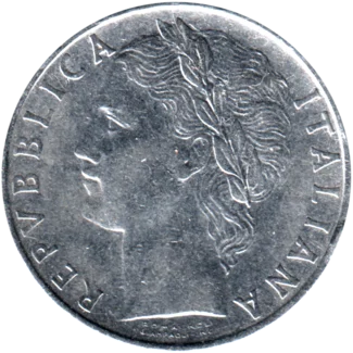 Preview 100 Lire, 1963 obverse