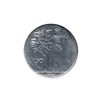 Preview 100 Lire, 1963 reverse